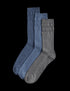 3pk Gentle Grip Cool & Fresh™ Socks